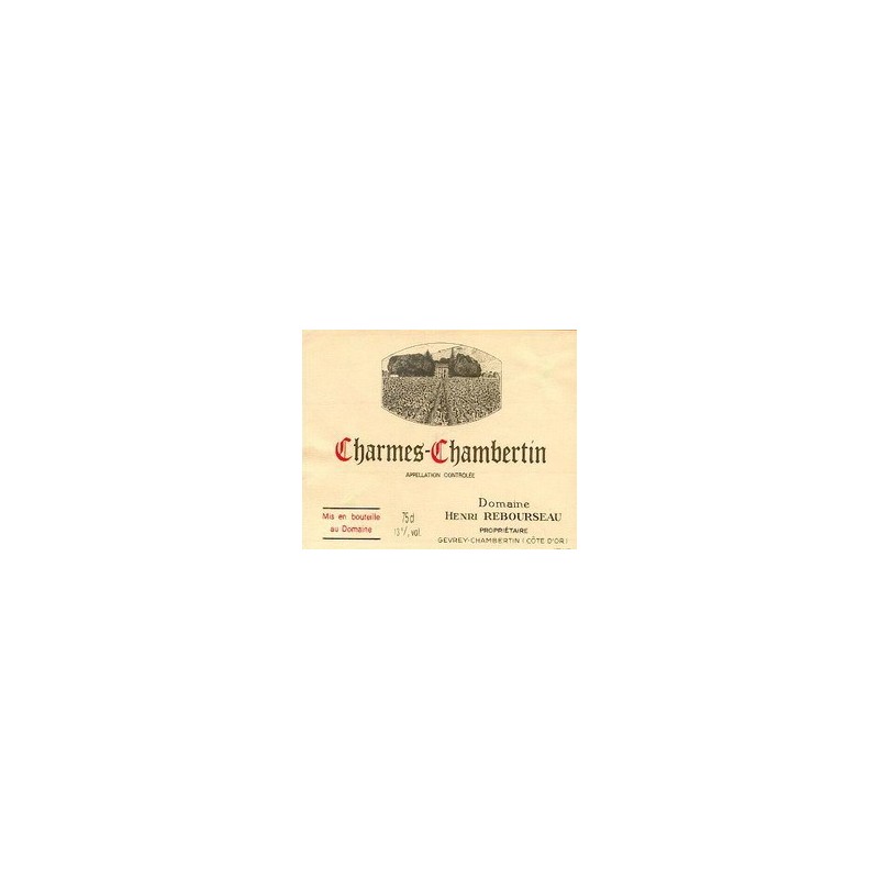 Charmes Chambertin Grand Cru 1988 - Henri Rebourseau Charmes Chambertin Grand Cru 1988 - Henri Rebourseau