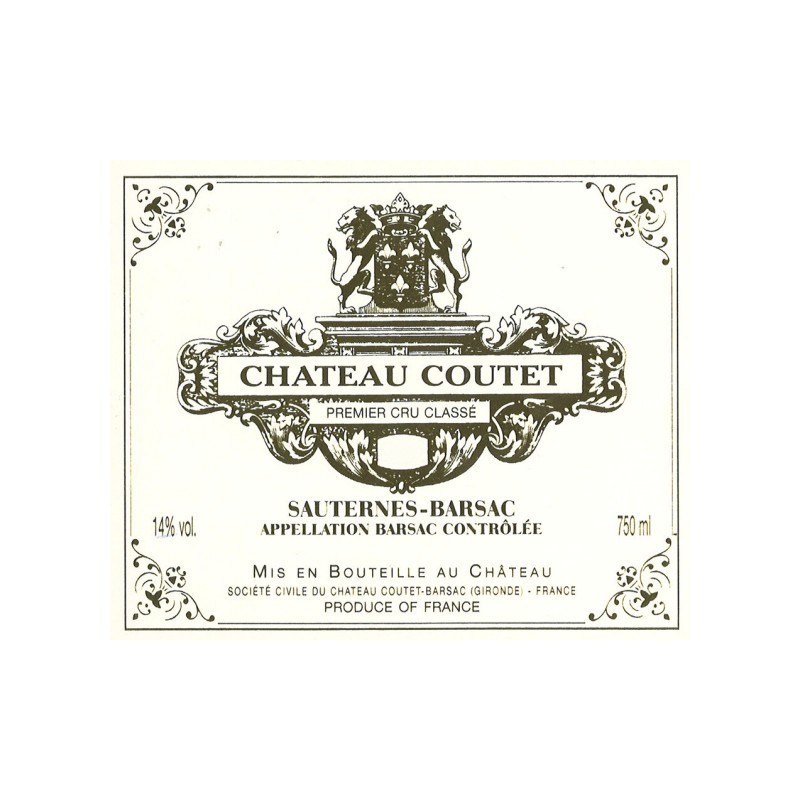 Château Coutet 1985 Château Coutet 1985