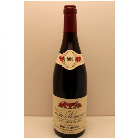 Vosne Romanée 2002 "Aux Champs de Perdrix" (Partridge Fields) Vosne Romanée 2002 "Aux Champs de Perdrix" (Partridge Fields)