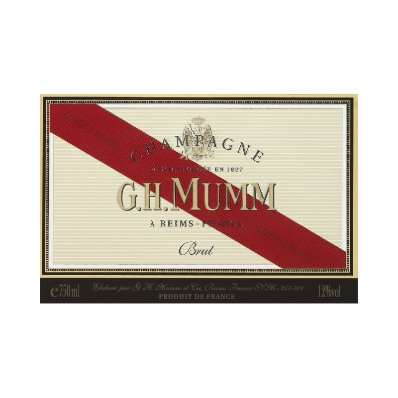 Champagne Mumm 1995 - Cordon Rouge Champagne Mumm 1995 - Cordon Rouge