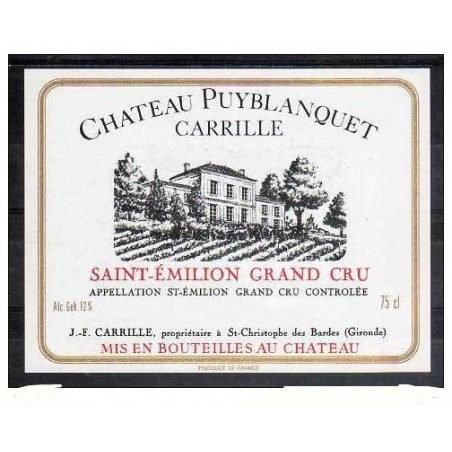 Château Puyblanquet Carrille 1985