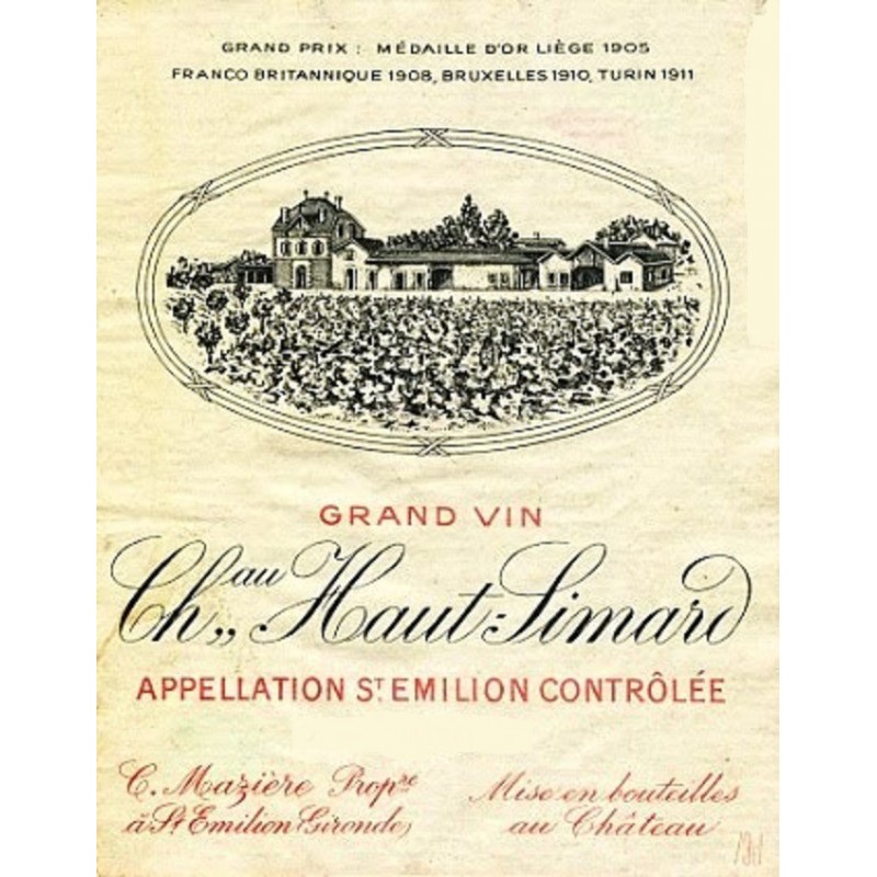 Chateau Haut Simard 1970 Chateau Haut Simard 1970