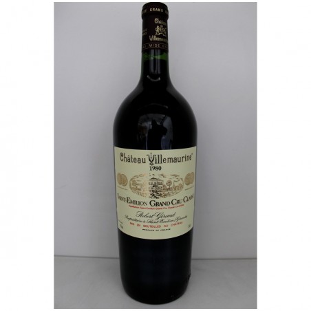 Château Villemaurine 1980 en Magnum Château Villemaurine 1980 en Magnum