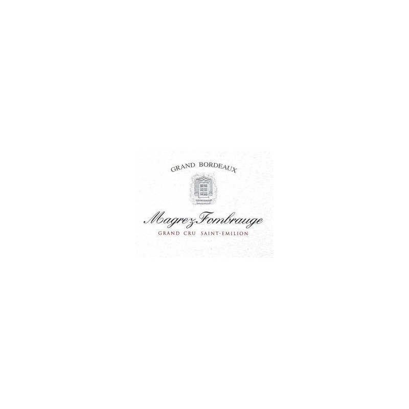 Château Magrez Fombrauge 2001 Château Magrez Fombrauge 2001