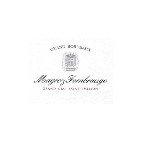 Château Magrez Fombrauge 2001