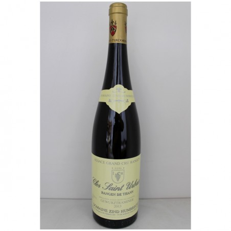 Gewurztraminer Rangen de Thann 2013 Clos St Urbain - Zind-Humbrecht