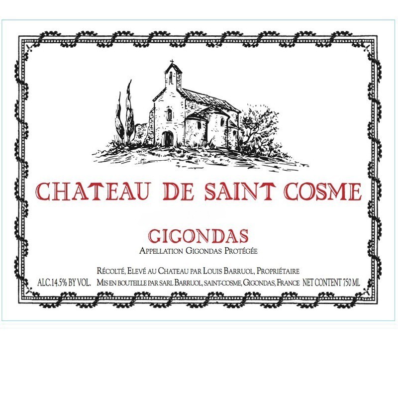 Gigondas 2014 - Chateau de St Cosme Gigondas 2014 - Chateau de St Cosme
