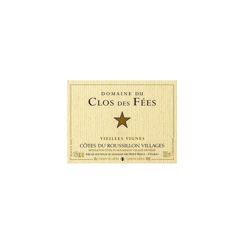 Clos des Fées - Vieilles Vignes 2013 Clos des Fées - Vieilles Vignes 2013
