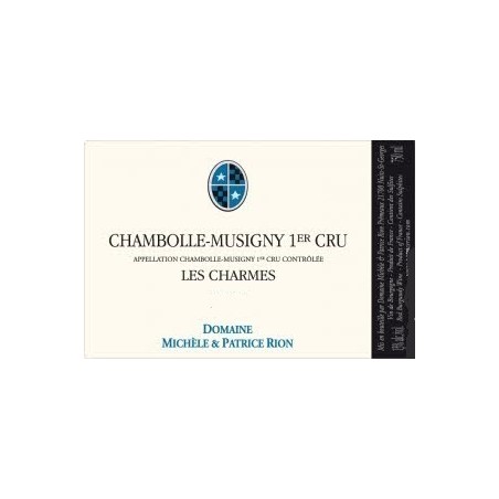 Chambolle-Musigny "Les Charmes" 2014 - Patrice Rion
