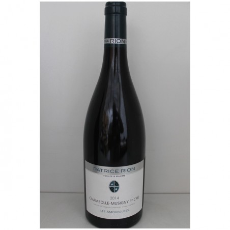 Chambolle-Musigny  1er Cru " Les Amoureuses " 2014 - Patrice Rion
