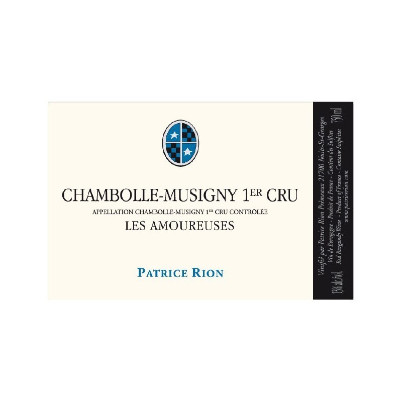 Chambolle-Musigny 1er Cru " Les Amoureuses " 2014 - Patrice Rion Chambolle-Musigny 1er Cru " Les Amoureuses " 2014 - Patrice Rion