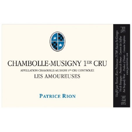 Chambolle-Musigny  1er Cru " Les Amoureuses " 2014 - Patrice Rion