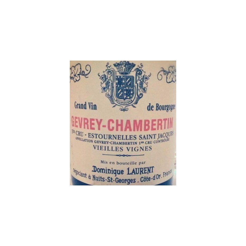 Gevrey Chambertin 1er cru 2013 - Estournelles St Jacques - Dominique Laurent Gevrey Chambertin 1er cru 2013 - Estournelles St Jacques - Dominique Laurent