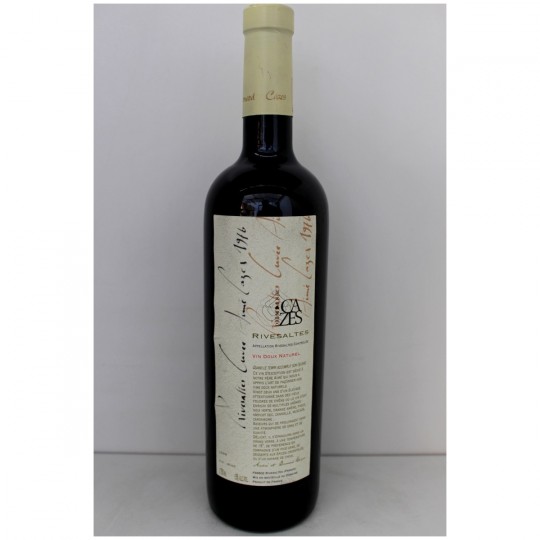 Rivesaltes 1976 - Cuvée Aimé CAZES Rivesaltes 1976 - Cuvée Aimé CAZES