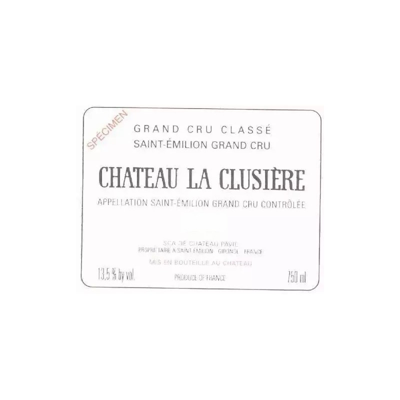Chateau la clusiere