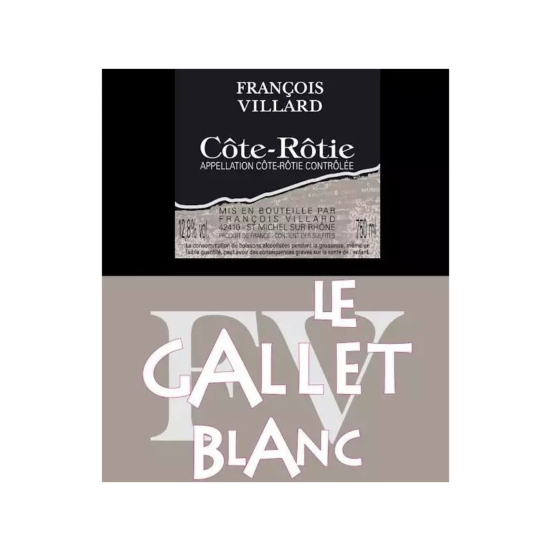 Côte-Rôtie 2014 Le Gallet Blanc - François Villard Côte-Rôtie 2014 Le Gallet Blanc - François Villard