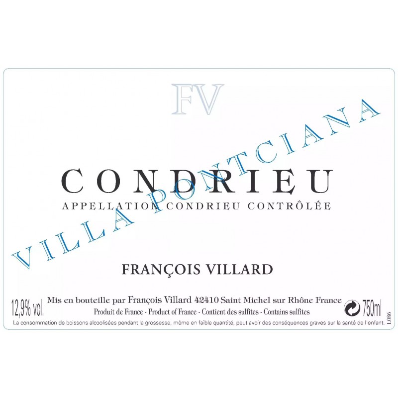 Condrieu Villa Pontciana 2014 - François Villard Condrieu Villa Pontciana 2014 - François Villard