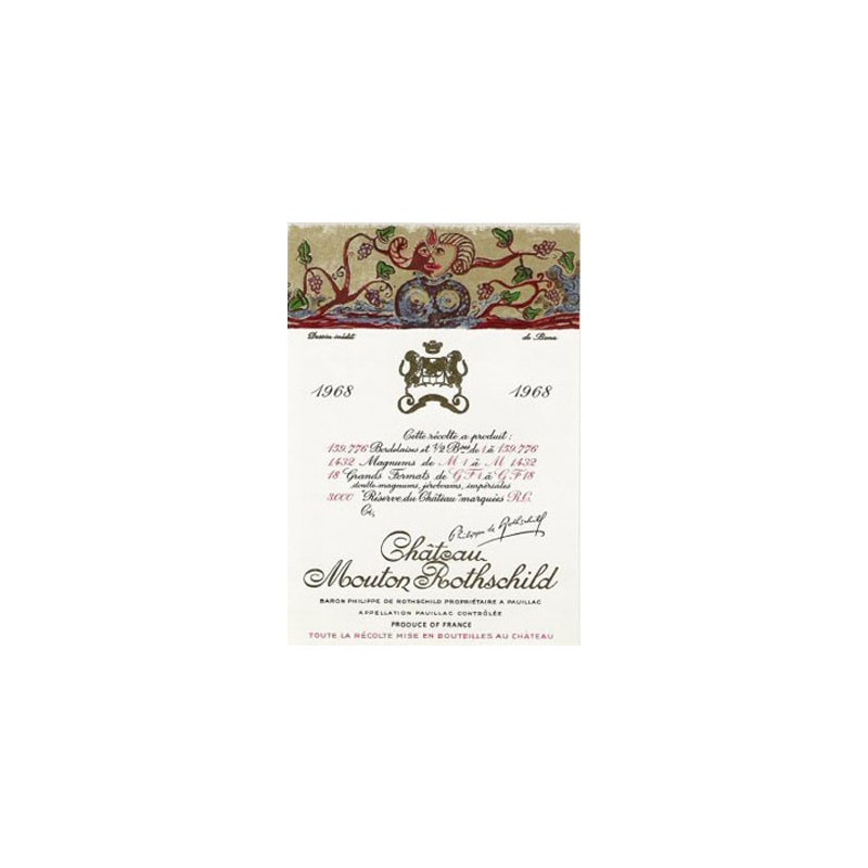 Château Mouton Rothschild 1967 Château Mouton Rothschild 1967