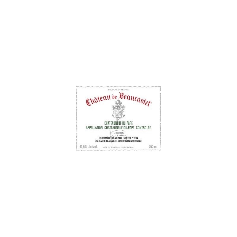 Château de Beaucastel 2007 Château de Beaucastel 2007