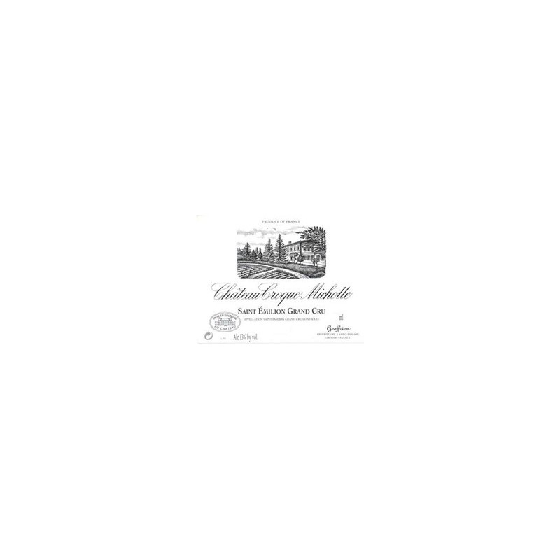 Château Croque Michotte 1983 Château Croque Michotte 1983