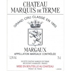 Château Marquis de Terme 1975