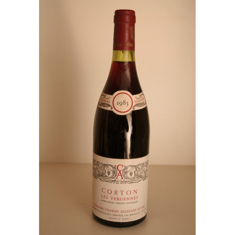 Corton 1983 - Les Vergennes Corton 1983 - Les Vergennes