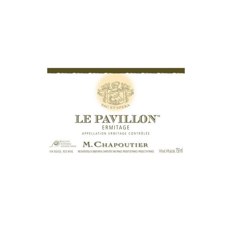 Ermitage Le Pavillon 1996 - Chapoutier Ermitage Le Pavillon 1996 - Chapoutier