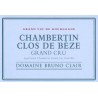 Chambertin Grand Cru 2014 Clos de Bèze - Bruno Clair Chambertin Grand Cru 2014 Clos de Bèze - Bruno Clair