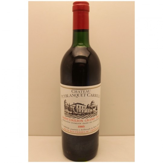 Château Puyblanquet Carrille 1985 Château Puyblanquet Carrille 1985