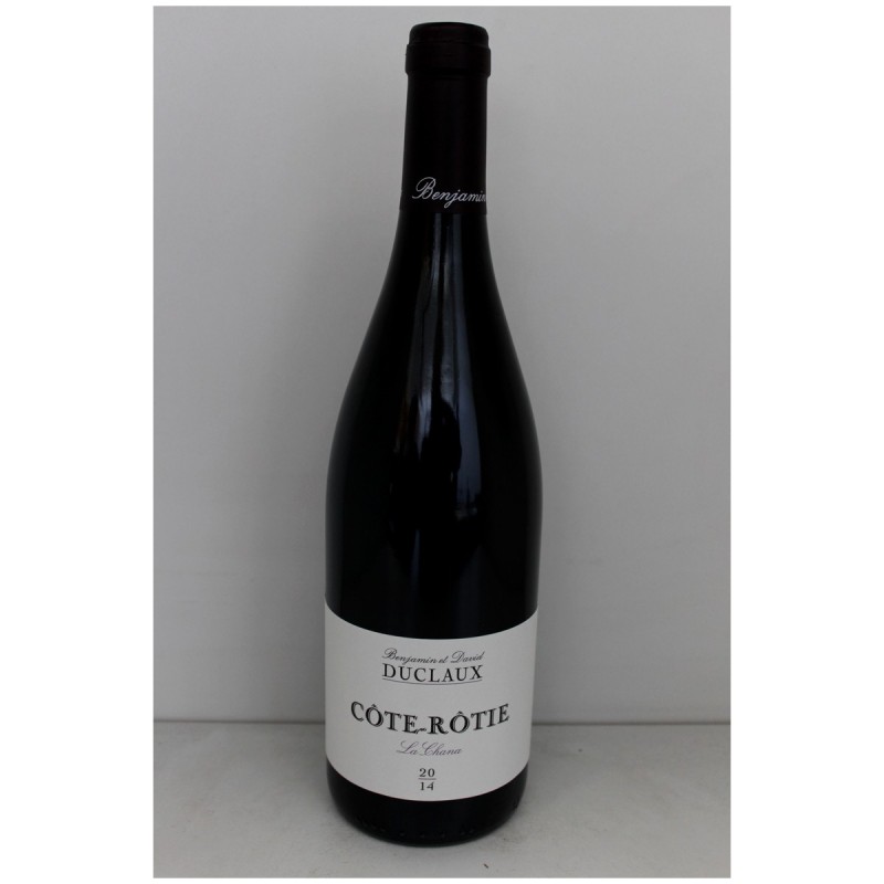 Côte-Rotie " La Chana " 2014 - Duclaux Côte-Rotie " La Chana " 2014 - Duclaux