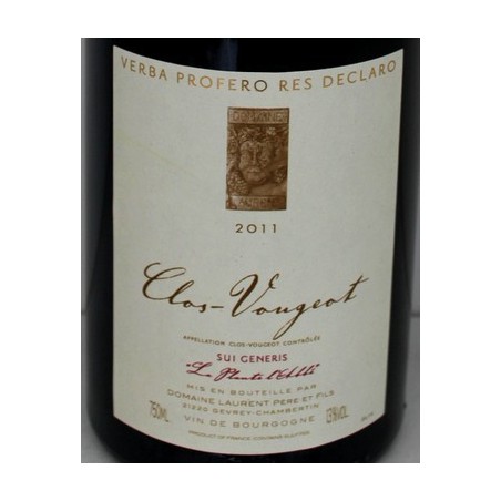 Clos Vougeot Grand Cru 2011 La Plante de l'Abbé - Laurent Père et Fils