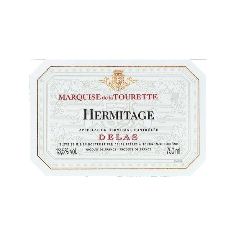 Hermitage 1996 - Cuvée Marquise de la Tourette - Delas Hermitage 1996 - Cuvée Marquise de la Tourette - Delas