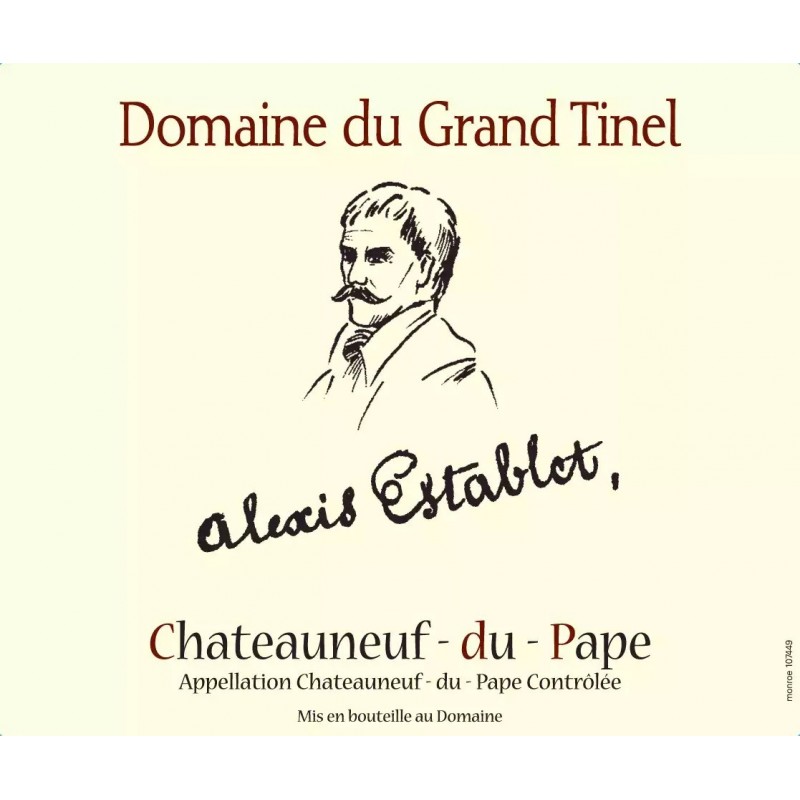 Châteauneuf-Du-Pape 2003 Alexis Establet - Domaine du Grand Tinel Châteauneuf-Du-Pape 2003 Alexis Establet - Domaine du Grand Tinel