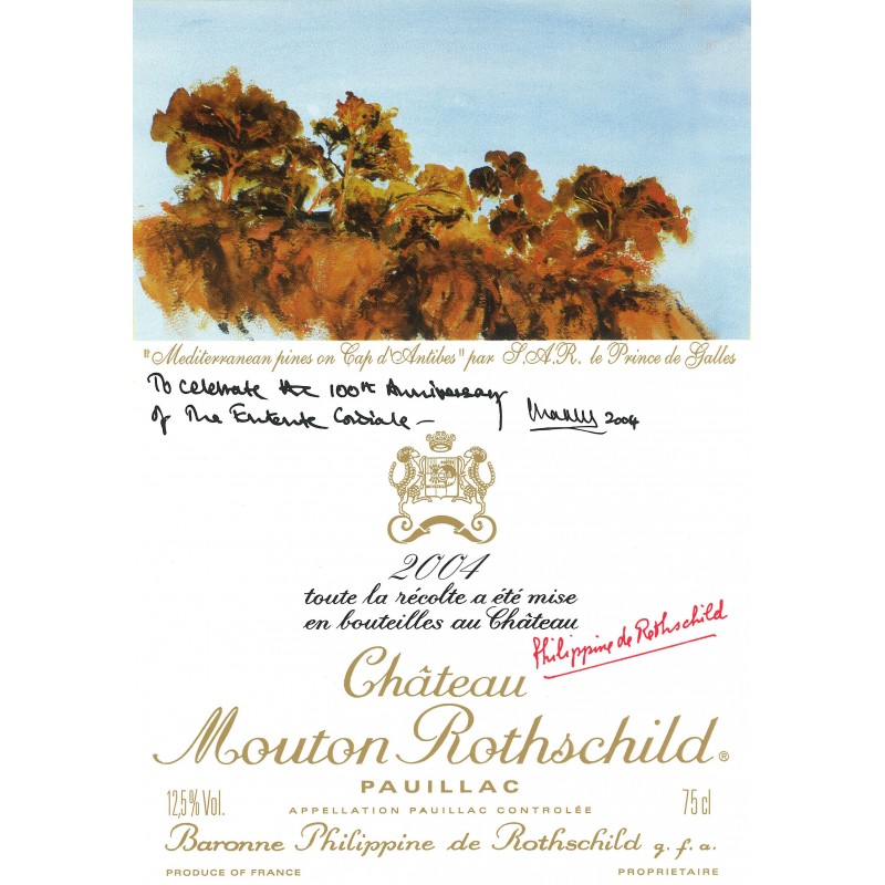 Château Mouton Rothschild 2004 Château Mouton Rothschild 2004
