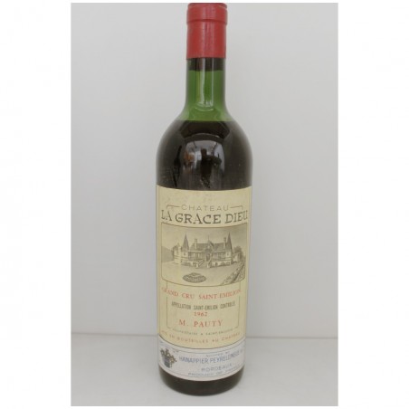 Chateau La Grace Dieu 1962 Chateau La Grace Dieu 1962