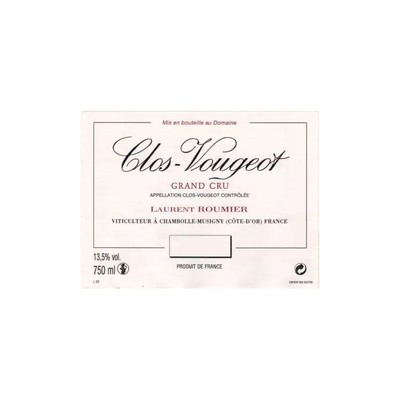 clos vougeot laurent roumier clos vougeot laurent roumier