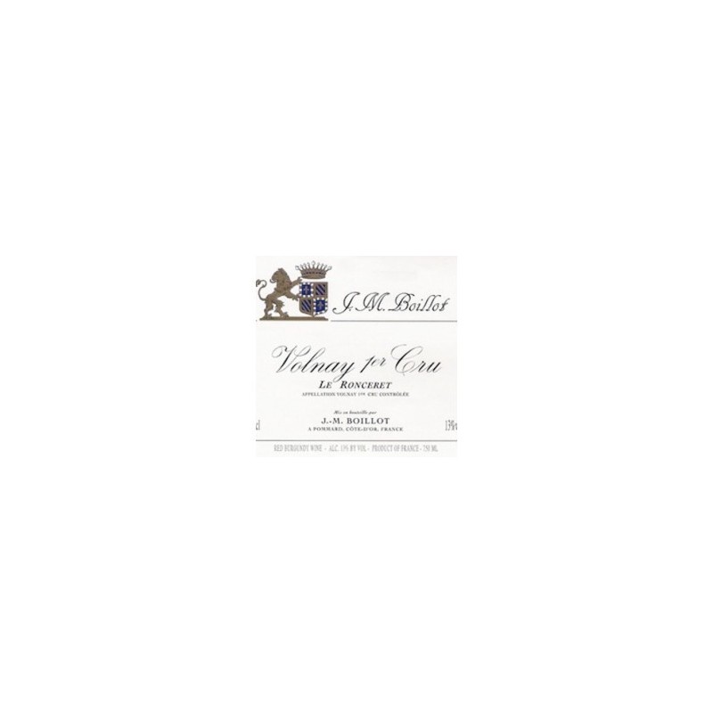 Volnay 1er cru 2007 - Le Ronceret - JM Boillot Volnay 1er cru 2007 - Le Ronceret - JM Boillot