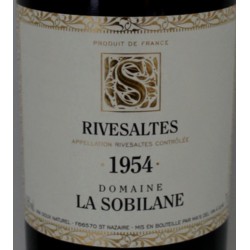 Rivesaltes 1954 - Domaine La Sobilane