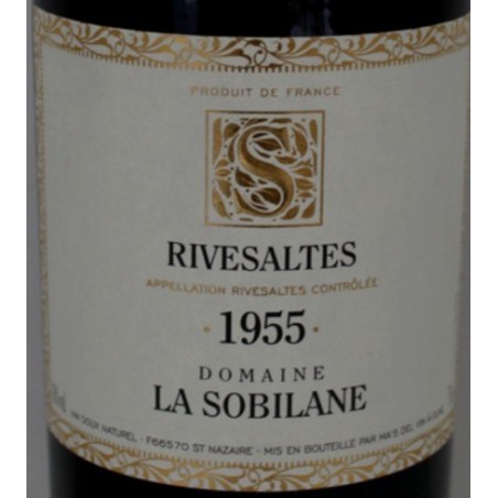 Rivesaltes 1955 - Domaine La Sobilane