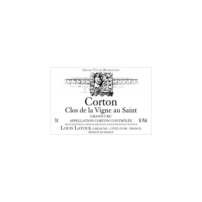 Corton Grand Cru 2010 - Clos de la Vigne au Saint - Louis Latour Corton Grand Cru 2010 - Clos de la Vigne au Saint - Louis Latour