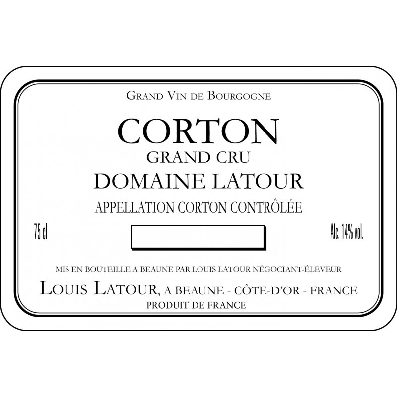 Corton Grand Cru 2007 - Louis Latour Corton Grand Cru 2007 - Louis Latour