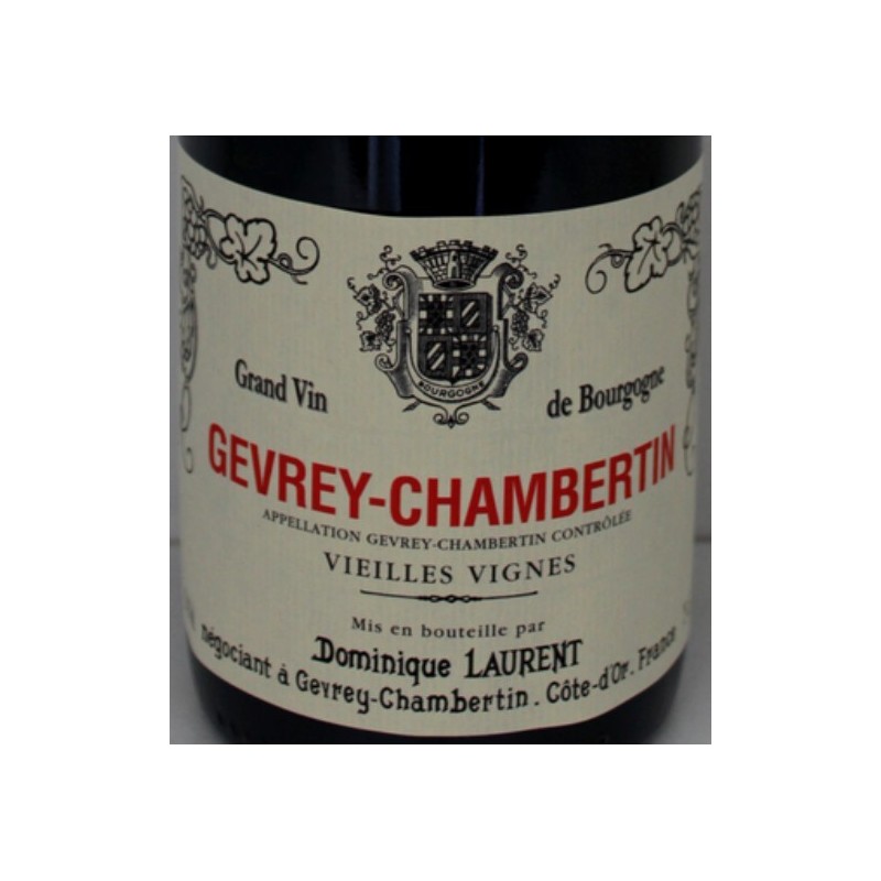 Gevrey Chambertin 2012 Vieilles Vignes - Dominique Laurent Gevrey Chambertin 2012 Vieilles Vignes - Dominique Laurent