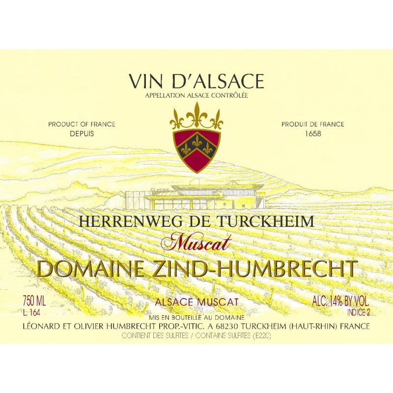 Muscat Herrenweg de Turckheim 2008 - Zind-Humbrecht Muscat Herrenweg de Turckheim 2008 - Zind-Humbrecht
