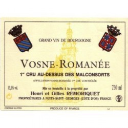 Vosne Romanée 1er Cru Au-dessus des Malconsorts - Remoriquet