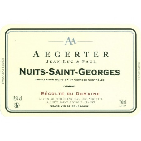 Nuits St Georges 2002 - Recolte du domaine