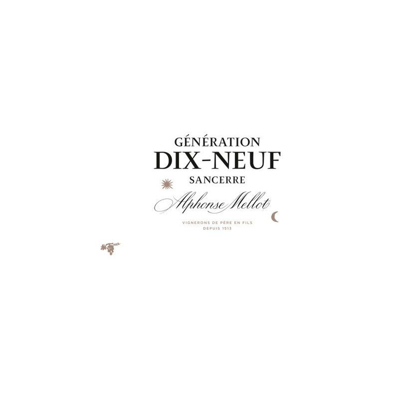 Generation XIX 2011 - Sancerre - Alphonse Mellot Generation XIX 2011 - Sancerre - Alphonse Mellot