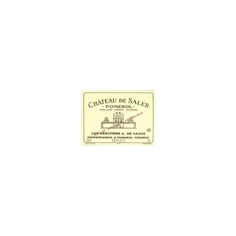Chateau de Sales 1992 Chateau de Sales 1992