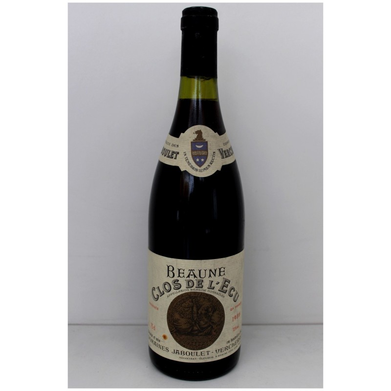 Beaune 1986 Clos de l'Ecu JabouletVercherre Prix