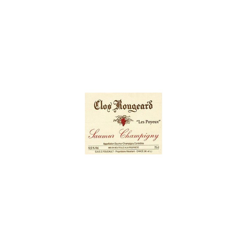Clos Rougeard Les Poyeux 2001 Clos Rougeard Les Poyeux 2001
