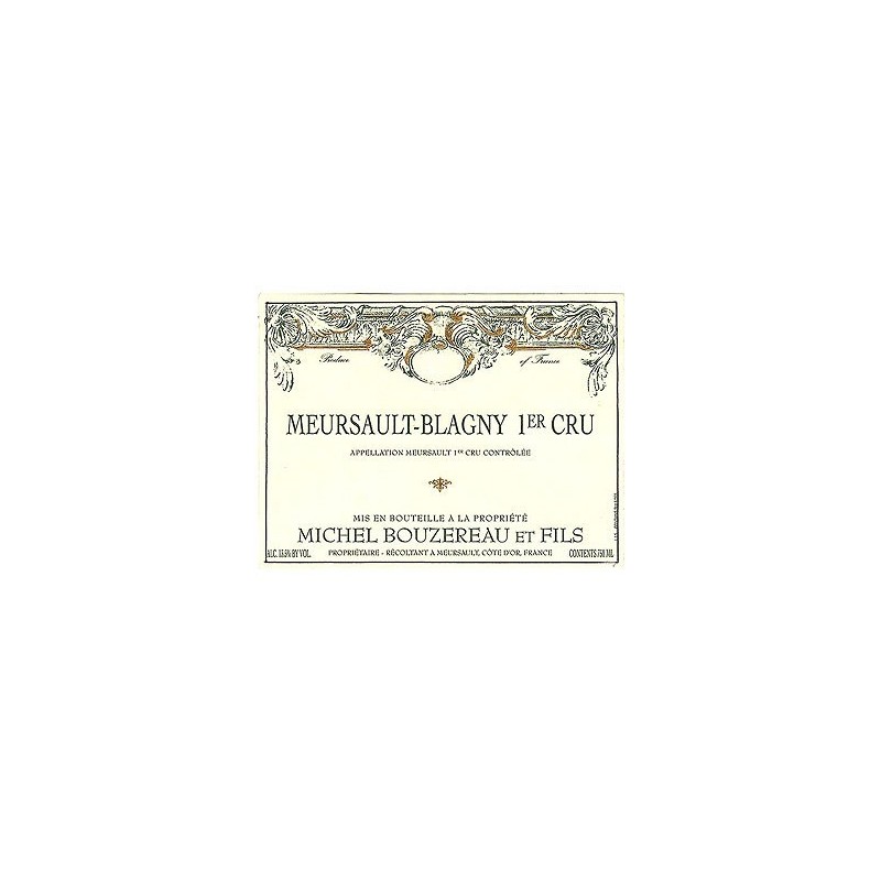 Meursault Blagny 1er Cru 2015 - Michel Bouzereau Meursault Blagny 1er Cru 2015 - Michel Bouzereau